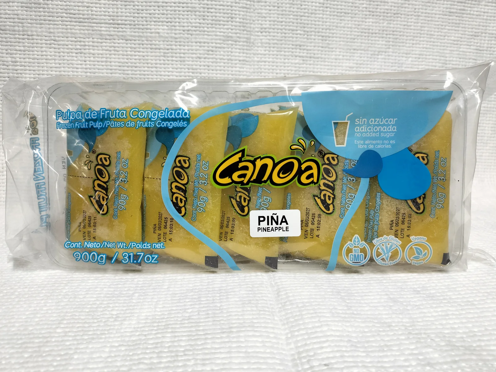 Presentación Canoa sabor Piña